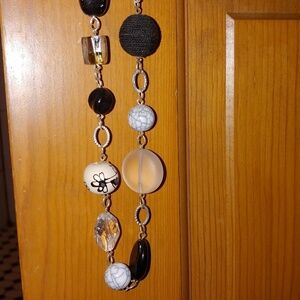Black and White Necklace